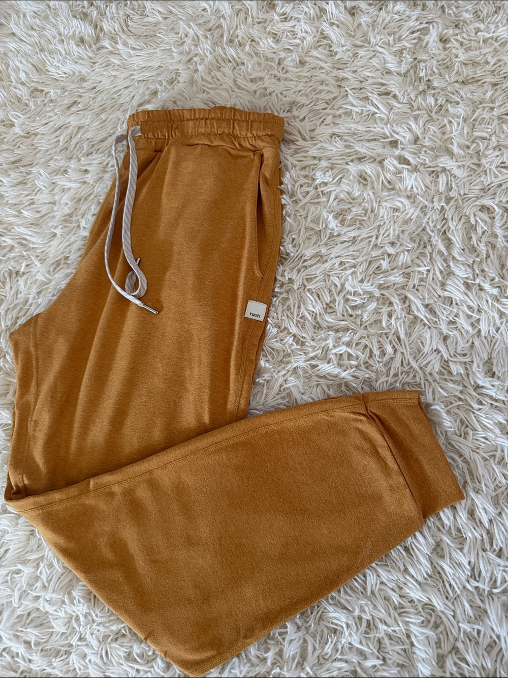 Vuori Amber Brown Track Joggers